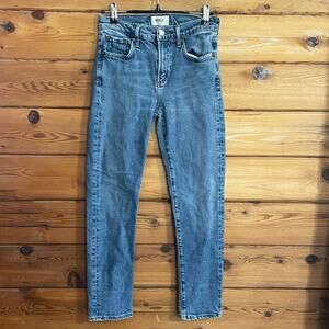 Agolde Toni Mid Rise Slim Straight Leg Jeans Size 24